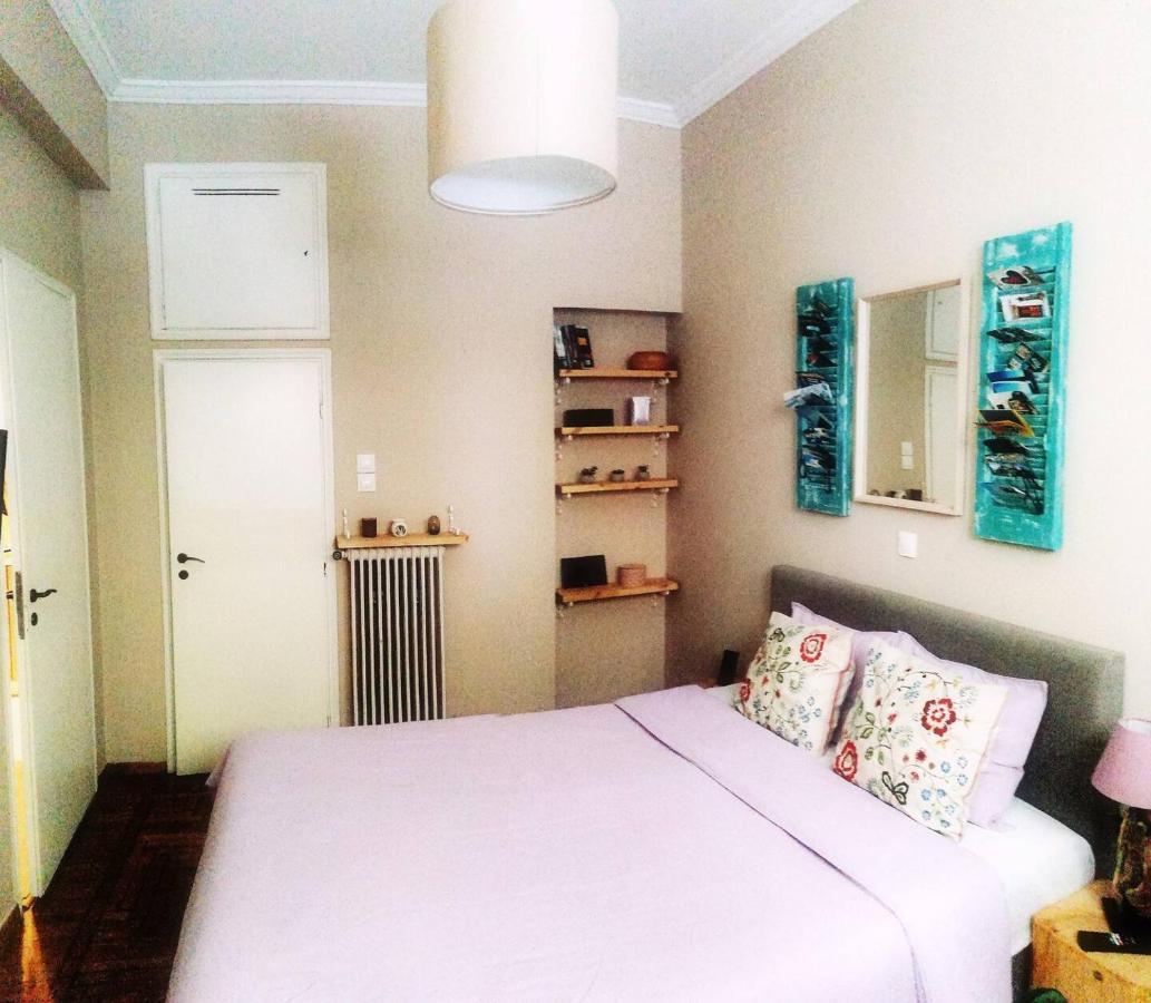 Gemutliches Appartment Im Herzen Von Athen Bagian luar foto